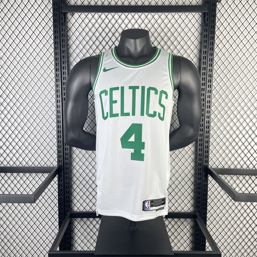 NBA Boston Celtics Jayson HOLIDAY#4 2022/23 White Icon Edition Swingman Jersey S-XXL