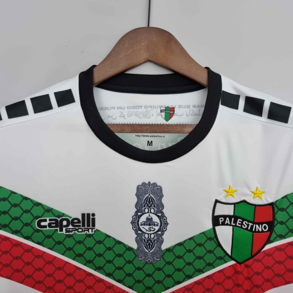 2022/23 CD Palestino white Special Edition Jersey Fan Version