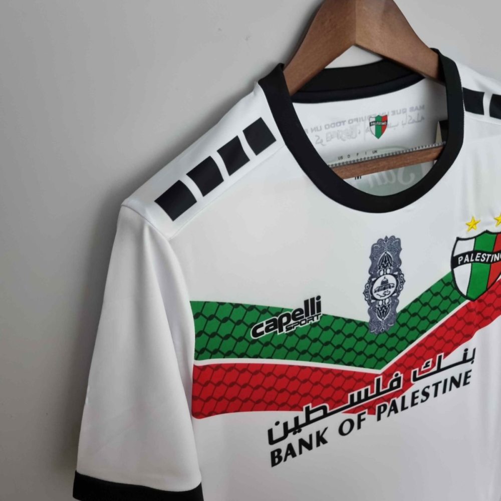 2022/23 CD Palestino white Special Edition Jersey Fan Version