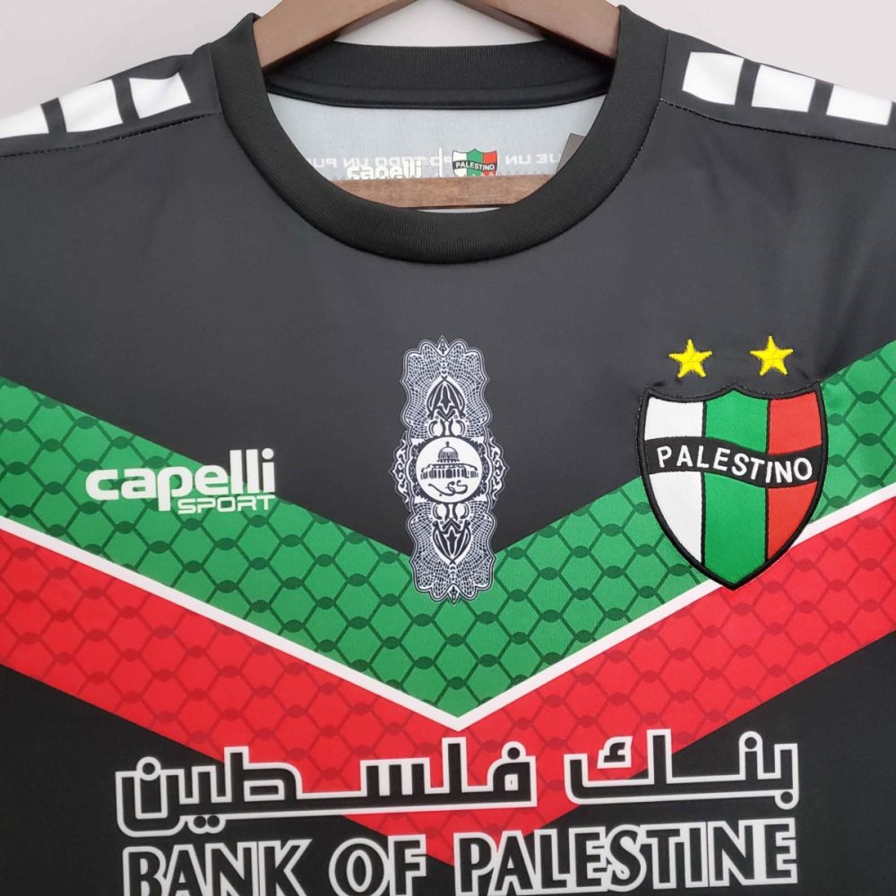 2022/23 CD Palestino Black Special Edition Jersey Fan Version