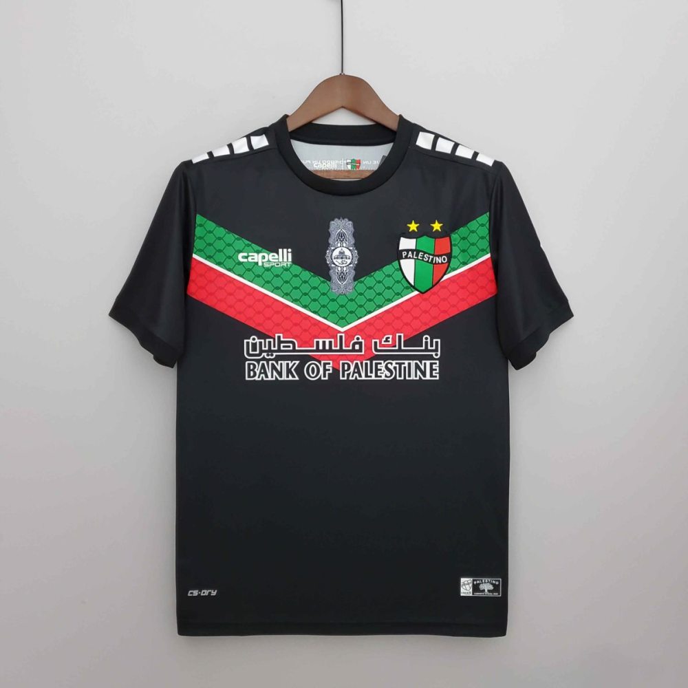2022/23 CD Palestino Black Special Edition Jersey Fan Version