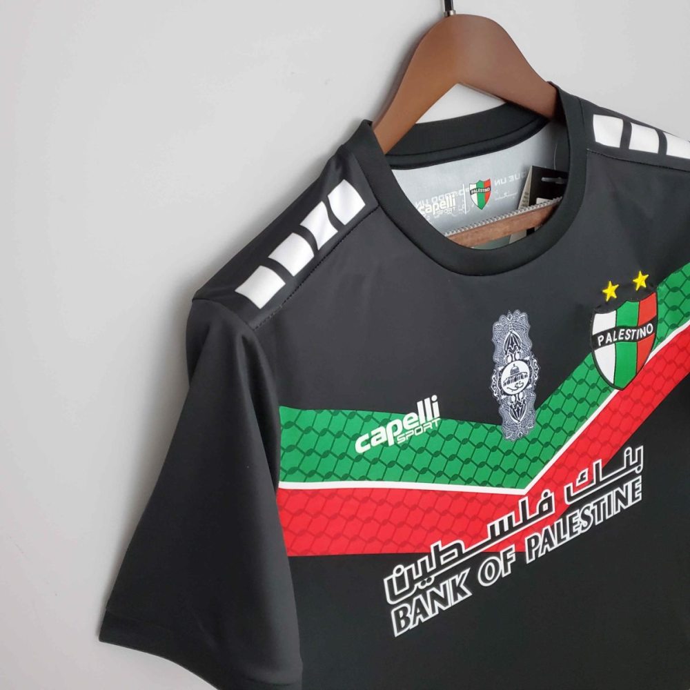2022/23 CD Palestino Black Special Edition Jersey Fan Version
