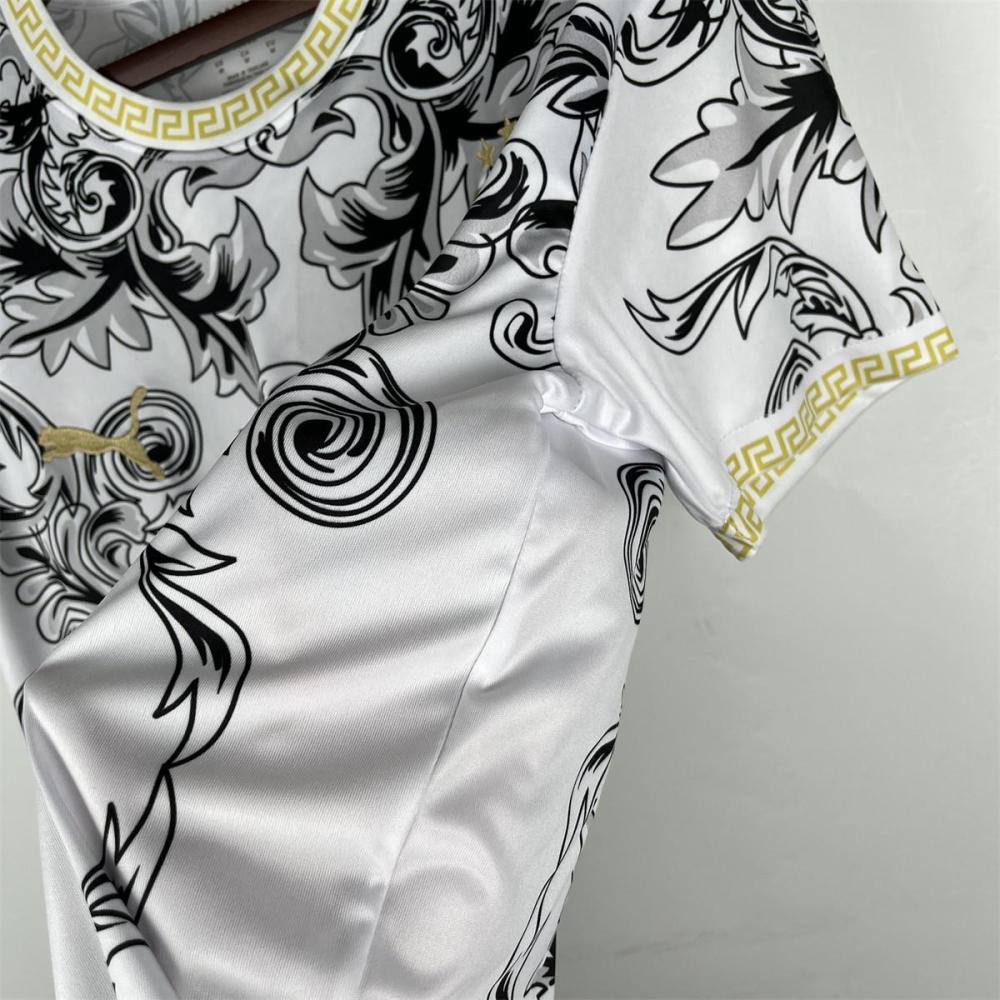 23/24 Italy Special Edition White Jersey Fan Version