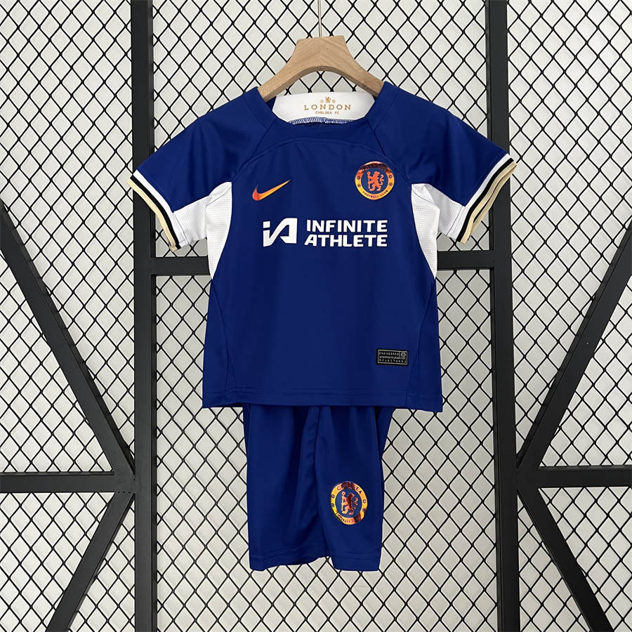 2023/24 kids Chelsea Home jersey Kid Kits Size 16-28
