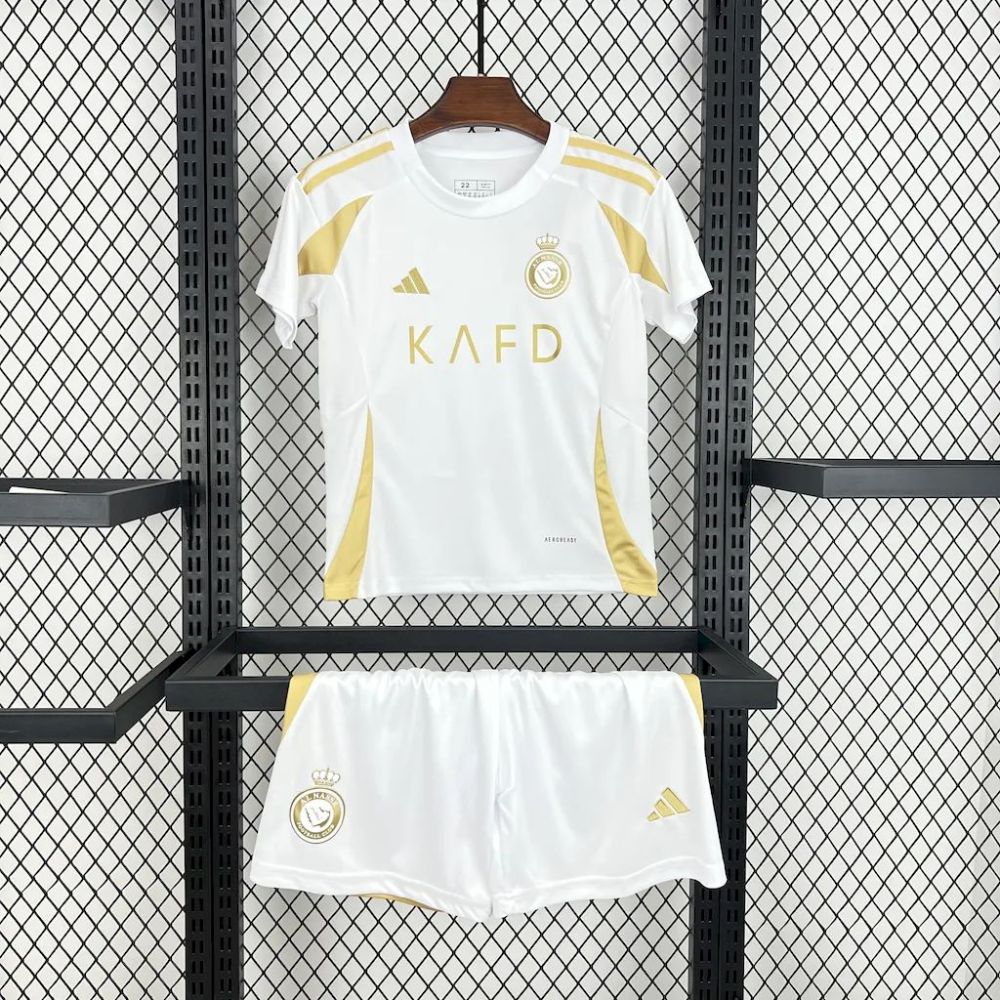 2024/25 Al-Nassr Third jersey Kid Kits Size 16-28
