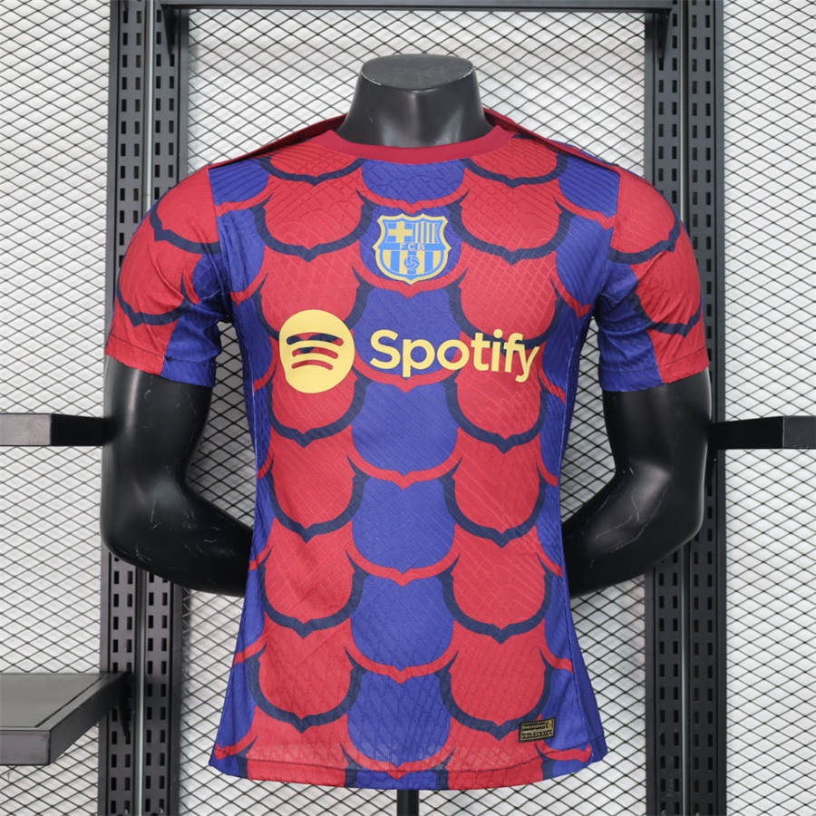2024 New Barcelona Pre-match Server Edition Jersey Player Version