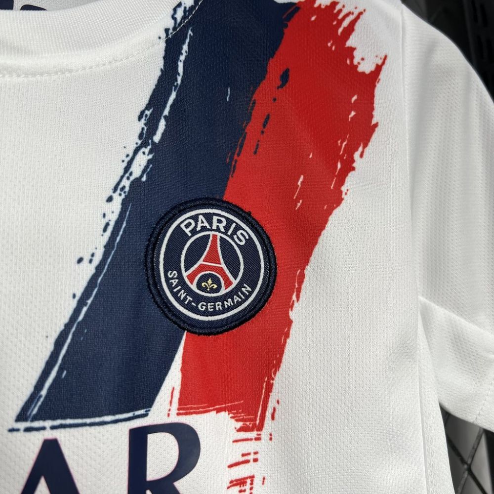 24/25 PSG Away jersey Kid Kits Size 16-28