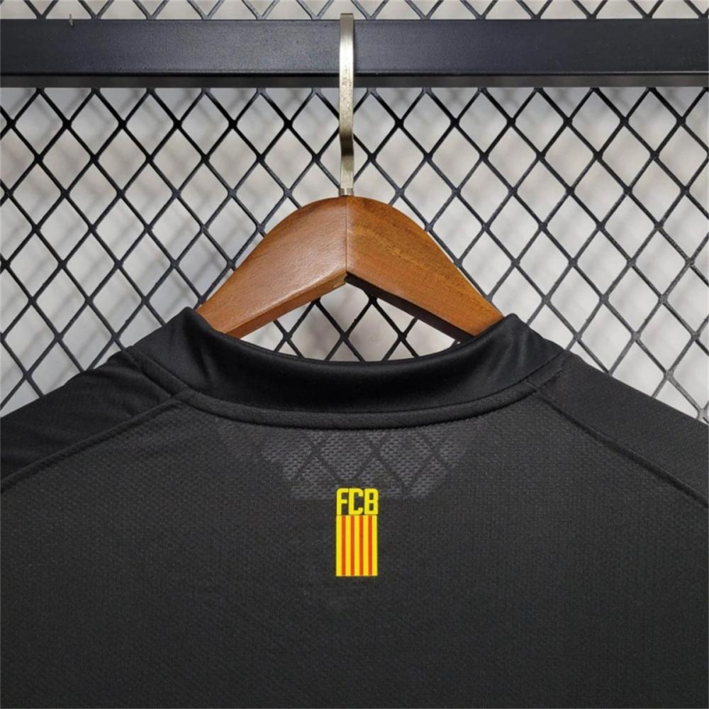 Retro Barcelona 11/12 Away Long Sleeve jersey Fan Version