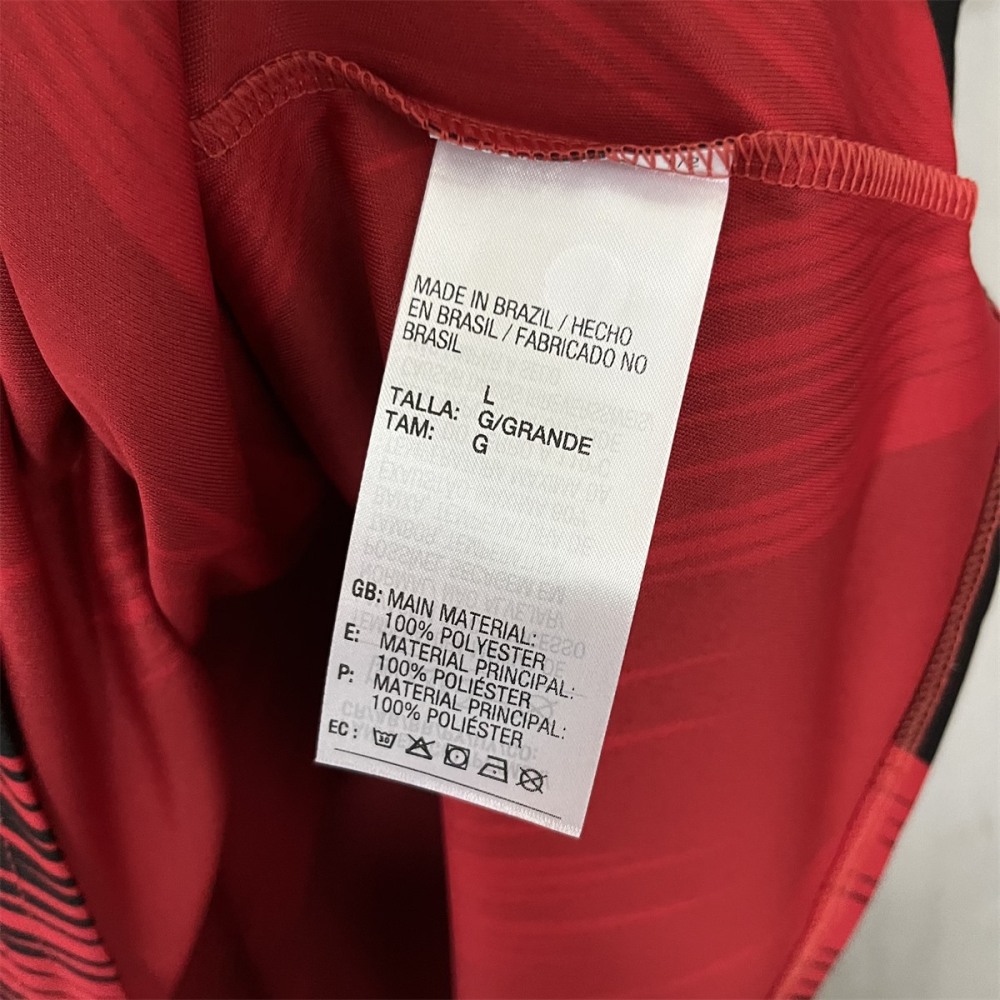 25/26 Flamengo Pre-match Jersey Fan Version