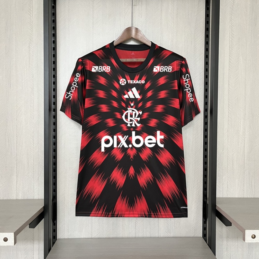 25/26 Flamengo Pre-match Jersey Fan Version