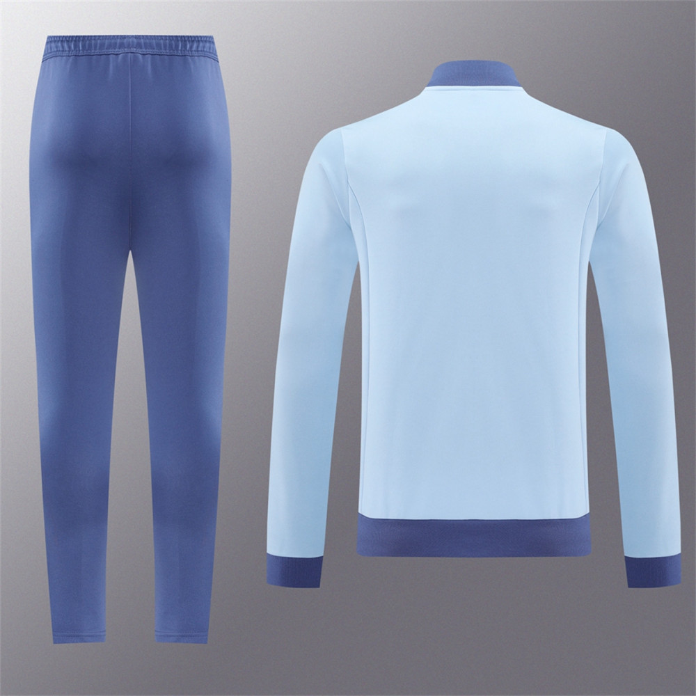 2024 Argentina Light Blue Jacket Training Suit Set Football Team Shirt Sports Fashion