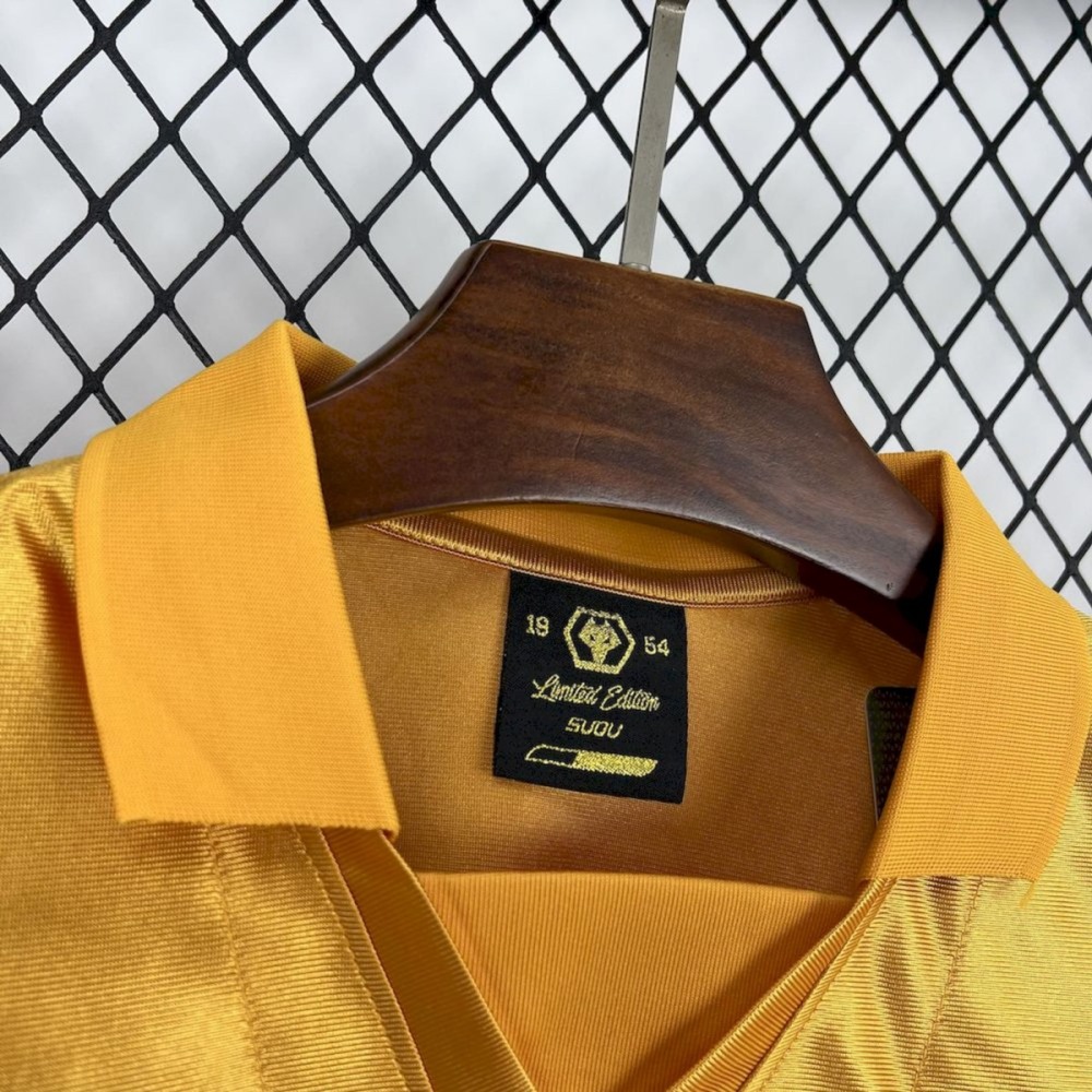 2025/26 Wolves 70th Snniversary Jersey Fan Version