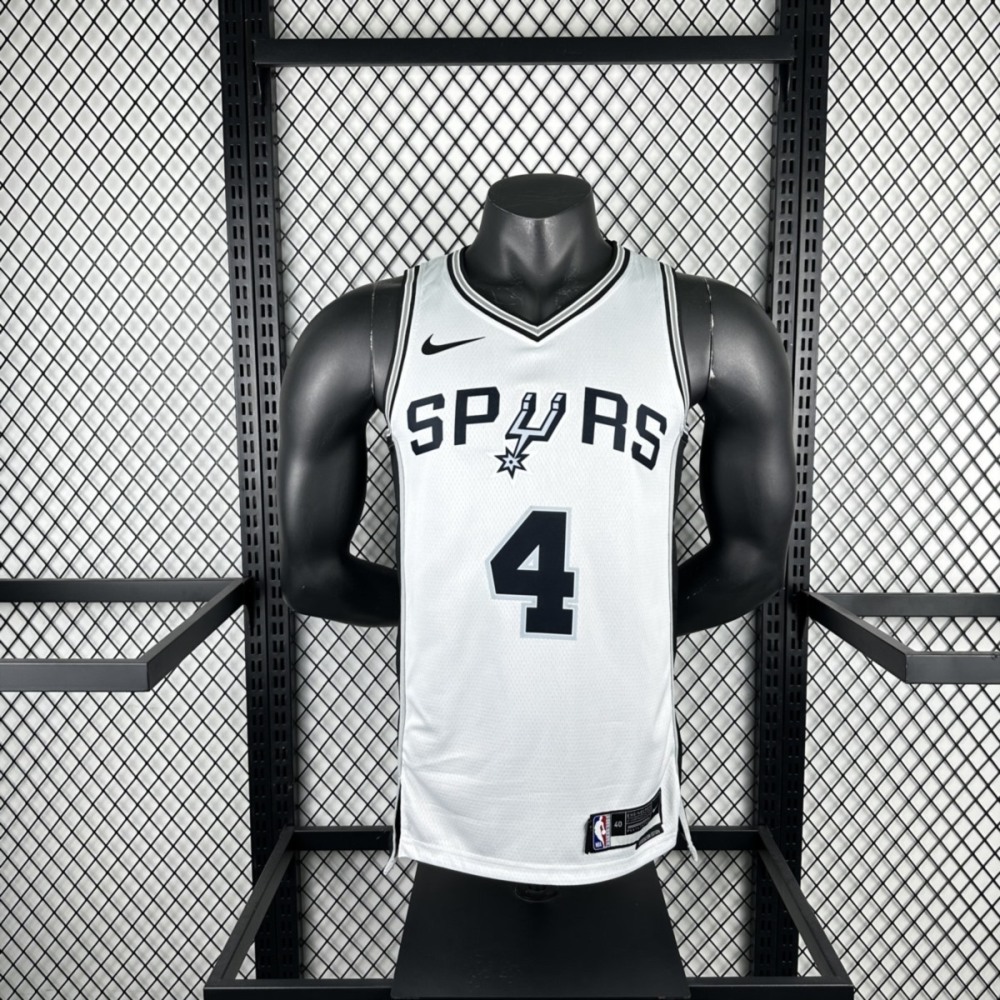NBA San Antonio Spurs WEMBANYAMA#1 2022/23 White Icon Edition Swingman Jersey S-XXL
