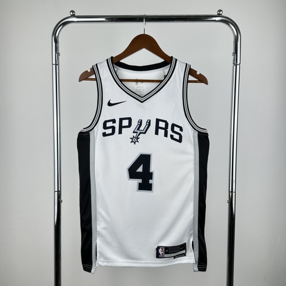 NBA San Antonio Spurs WEMBANYAMA#1 2022/23 White Icon Edition Swingman Jersey S-XXL