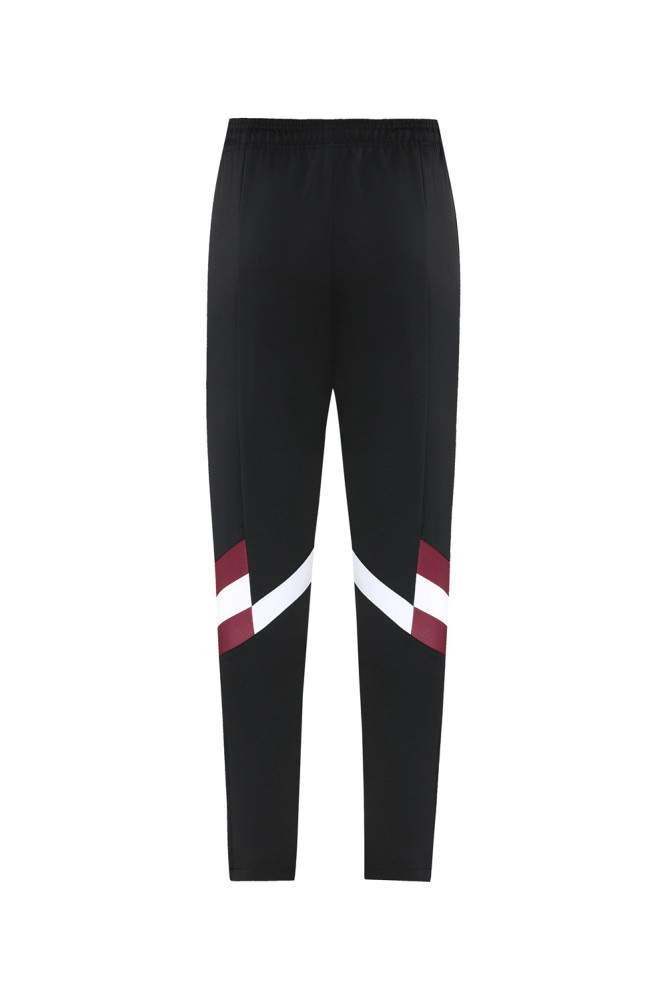 2024 Ajax Maroon Jacket Training Suit Set Football Team Shirt Sports Fashion