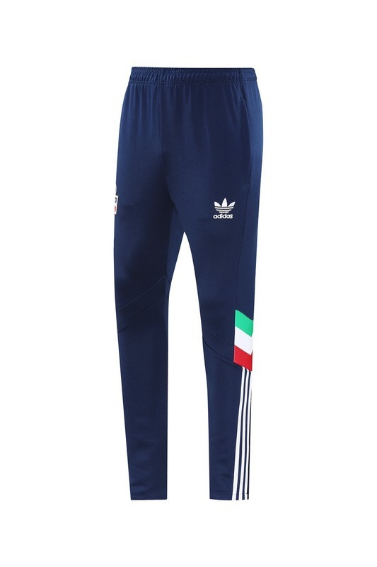 2024 Italy Royal Blue Hoodie Jacket Kit Set Football Team Shirt Sports Fashion