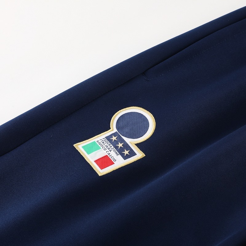 2024 Italy Royal Blue Jacket Training Suit Set Football Team Shirt Sports Fashion