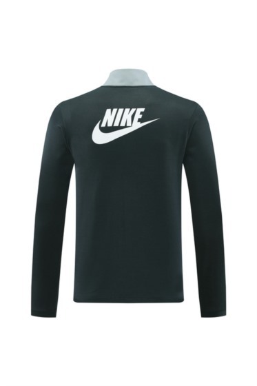 2024 Nike Deep Grey Jacket Training Suit Set Football Team Shirt Sports Fashion
