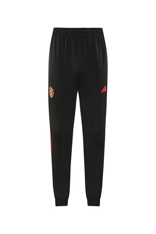 2024 Manchester United Black Jacket Training Suit Set Football Team Shirt Sports Fashion