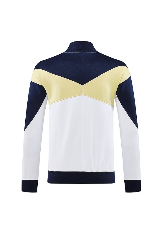 2024 Pumas UNAM White Jacket Training Suit Set Football Team Shirt Sports Fashion