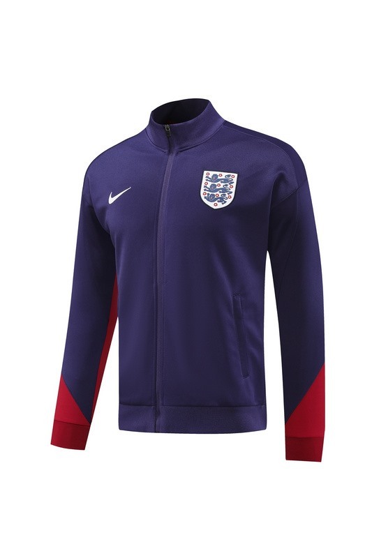 2024 England purple Jacket Training Suit Set Football Team Shirt Sports Fashion