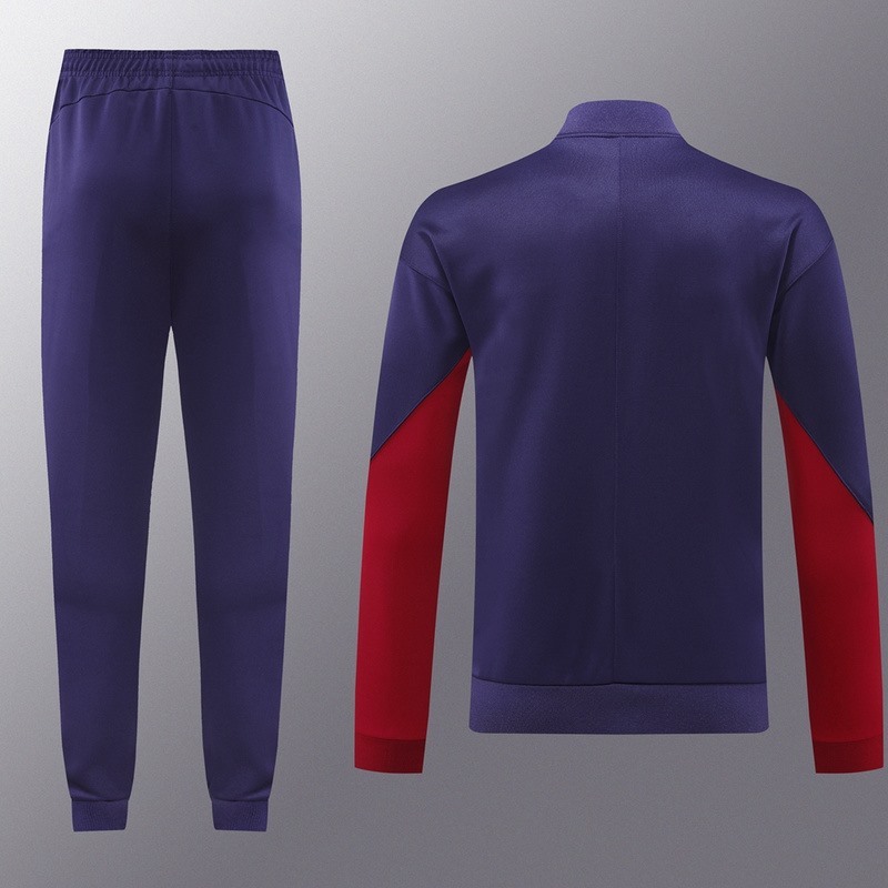 2024 England purple Jacket Training Suit Set Football Team Shirt Sports Fashion