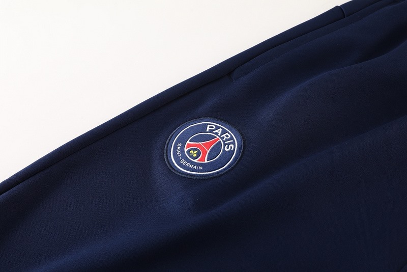 2024 PSG White Jacket Training Suit Set Football Team Shirt Sports Fashion