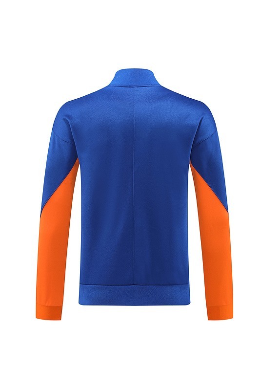 2024 Nehterlands Blue Jacket Training Suit Set Football Team Shirt Sports Fashion