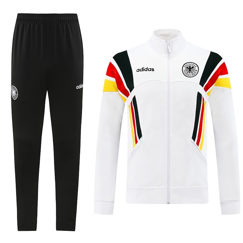 2024 Germany White Jacket Training Suit Set Football Team Shirt Sports Fashion