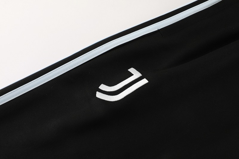 2024 Juventus Grey Jacket Training Suit Set Football Team Shirt Sports Fashion