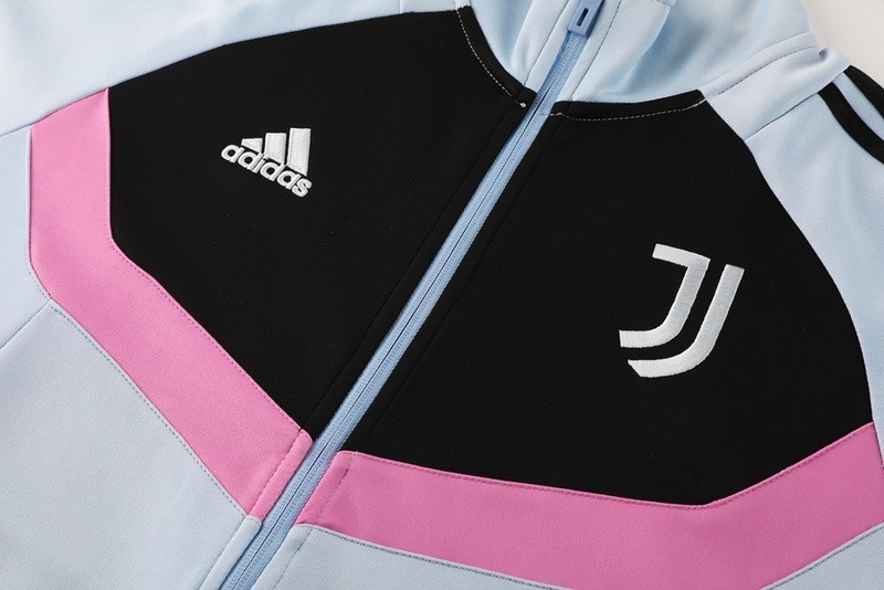 2024 Juventus Grey Jacket Training Suit Set Football Team Shirt Sports Fashion