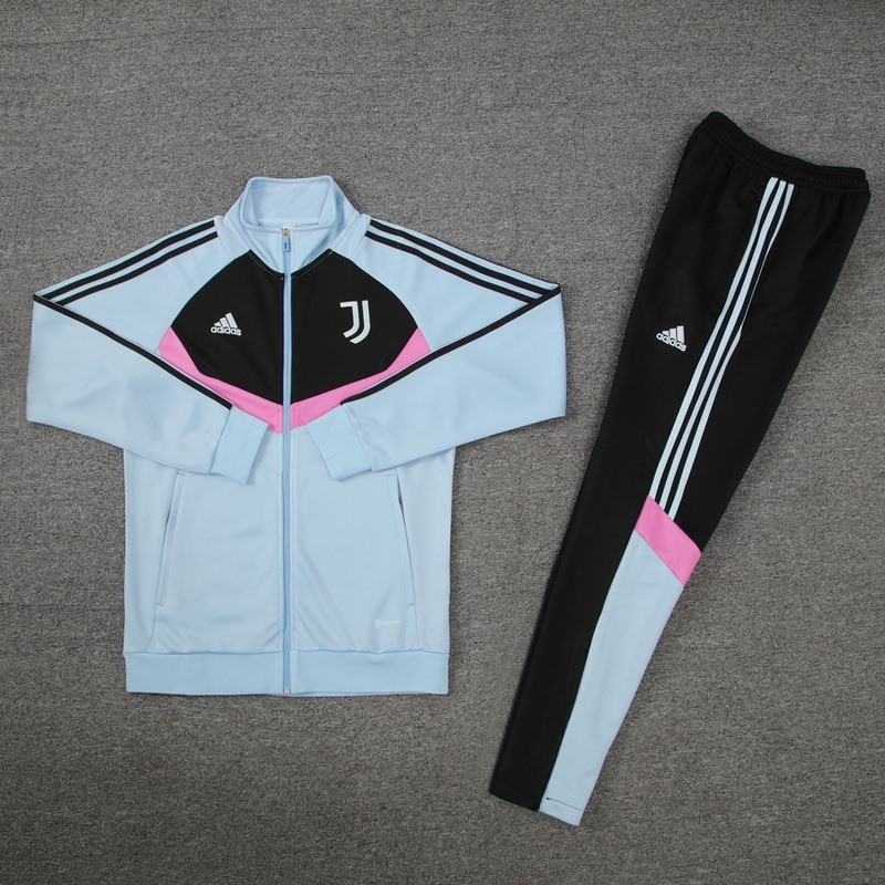 2024 Juventus Grey Jacket Training Suit Set Football Team Shirt Sports Fashion