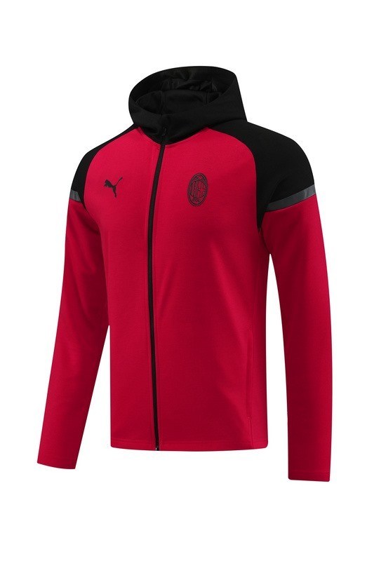2024 AC Milan Royal Blue Hoodie Jacket Kit Set Football Team Shirt Sports Fashion