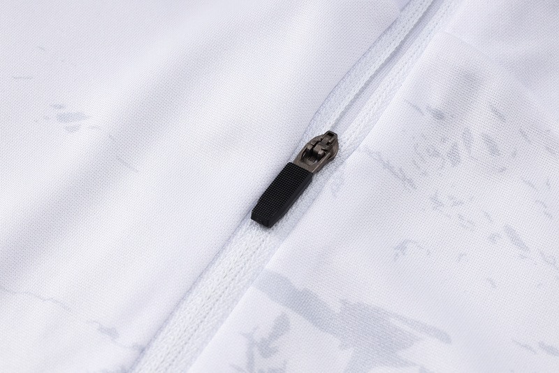 25/26 Al-Nassr white Long-sleeved half-pull training kit Football team kit