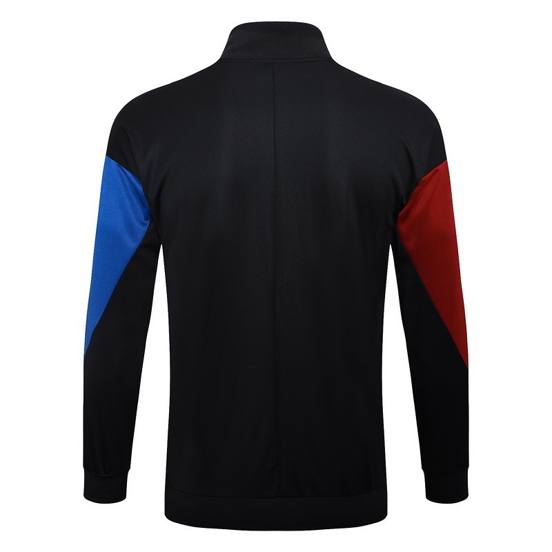 2024 Barcelona Black Jacket Training Suit Set Football Team Shirt Sports Fashion