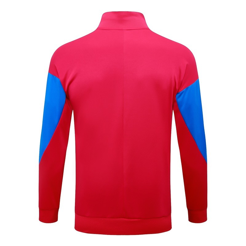2024 Barcelona Red Jacket Training Suit Set Football Team Shirt Sports Fashion
