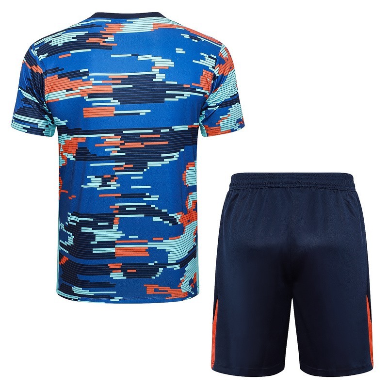 2024 Netherlands Royal Blue Training Set Shirt and Shorts