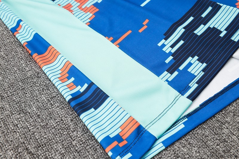 2024 Netherlands Royal Blue Training Set Shirt and Shorts