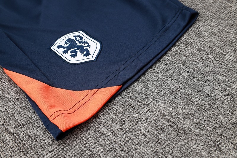 2024 Netherlands Royal Blue Training Set Shirt and Shorts