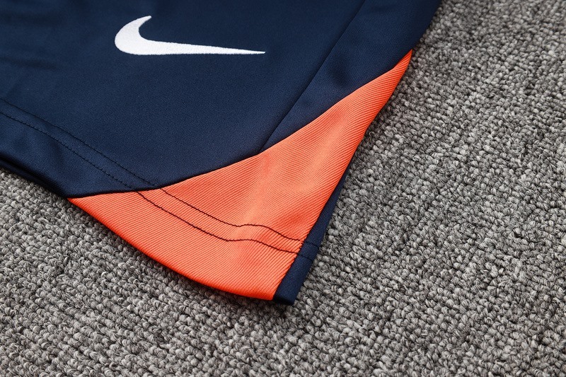 2024 Netherlands Royal Blue Training Set Shirt and Shorts