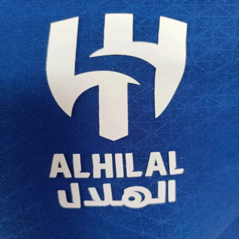 25/26 Al-Hilal POLO Special Edition Blue jersey Player Version