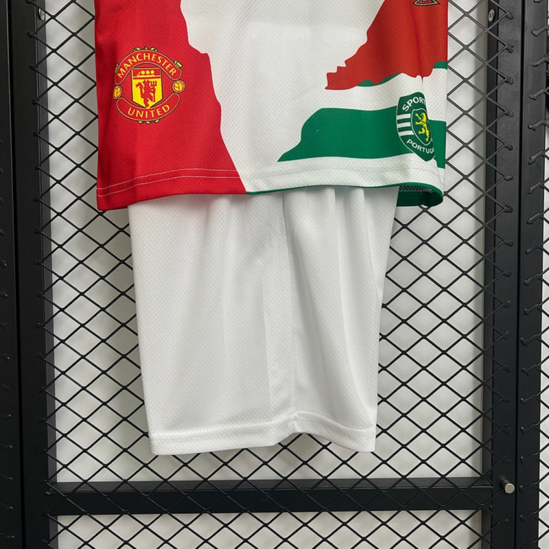 2025 Cristiano Ronaldo Commemorative Edition jersey Kid Kits Size 16-28
