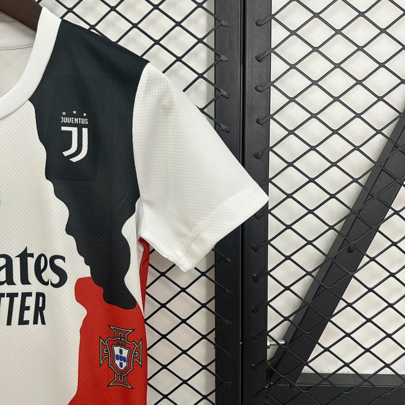 2025 Cristiano Ronaldo Commemorative Edition jersey Kid Kits Size 16-28