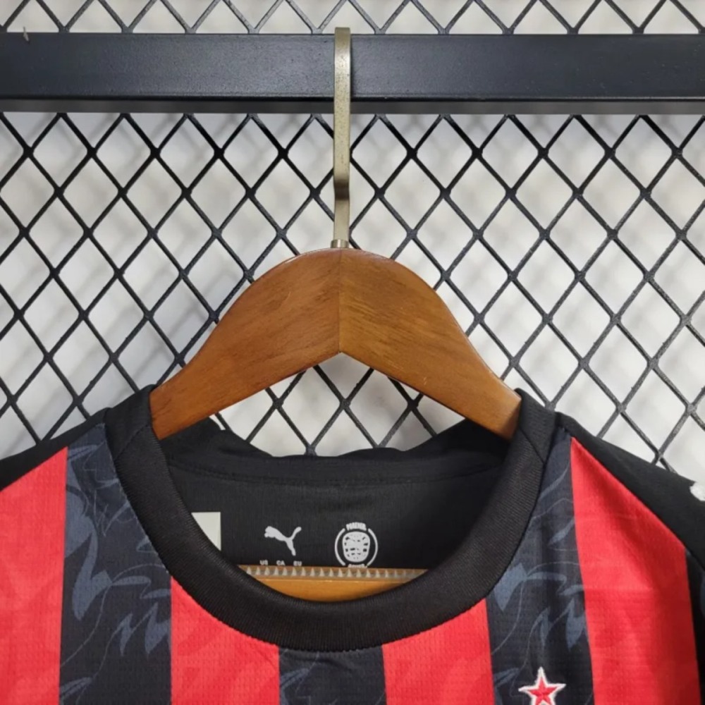 25/26 AC Milan home jersey Kid Kits Size 16-28