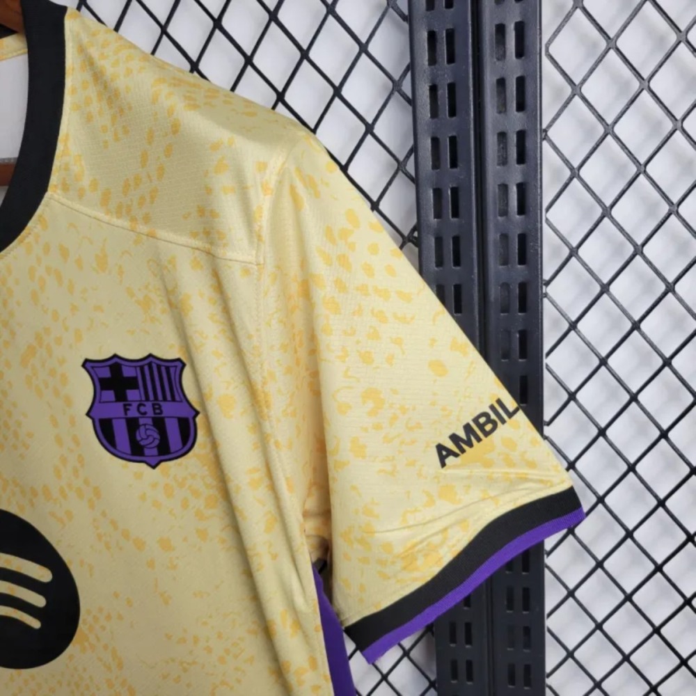 2025/26 Barcelona Away Mamba Series Kobe Bryant Joint Edition Jersey Fan Version