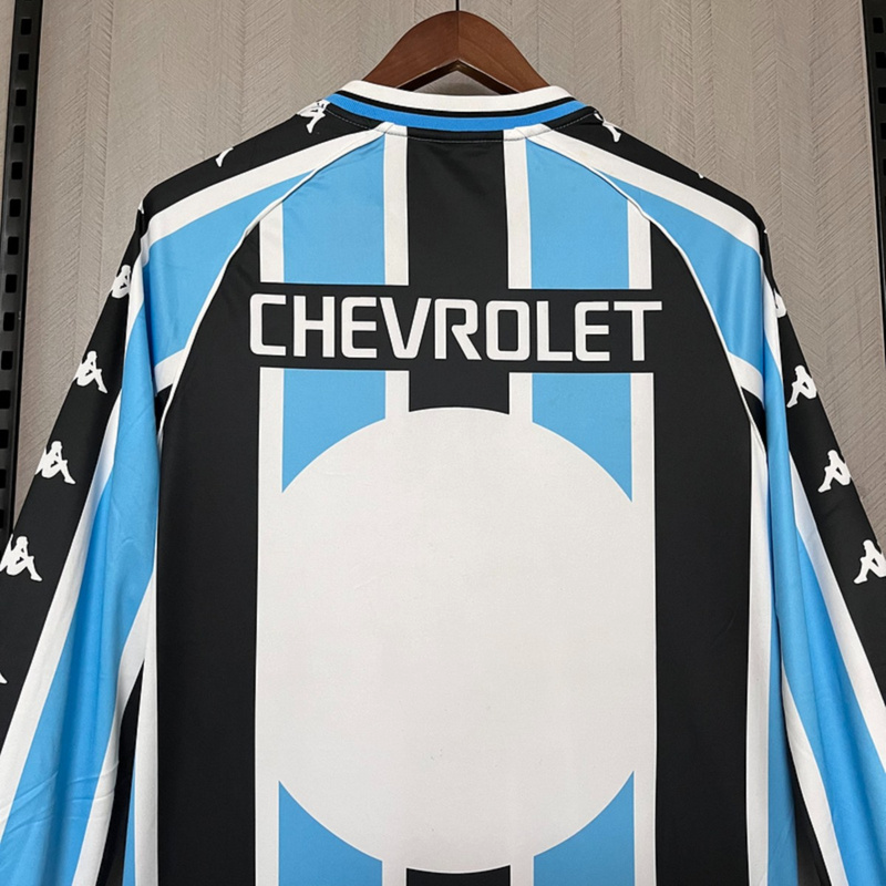 Retro Gremio 2001 Home jersey Long Sleeve Fan Version