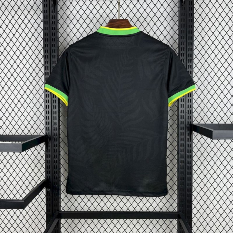 2025/26 Brazil Dove Edition Black jersey Fan Version