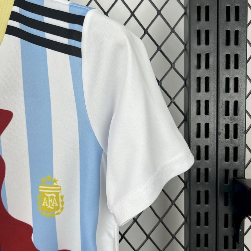 2025/26 Barcelona/Inter Miami/PSG/Argentina Messi 10 Commemorative Edition all club mix jersey Kid Kits Size 16-28