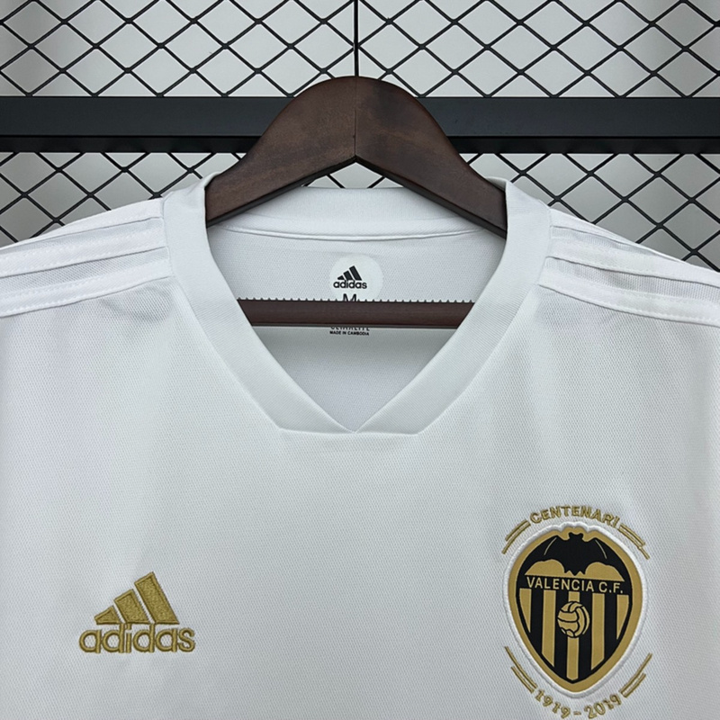 Retro Valencia 18/19 Home  jersey Fan Version
