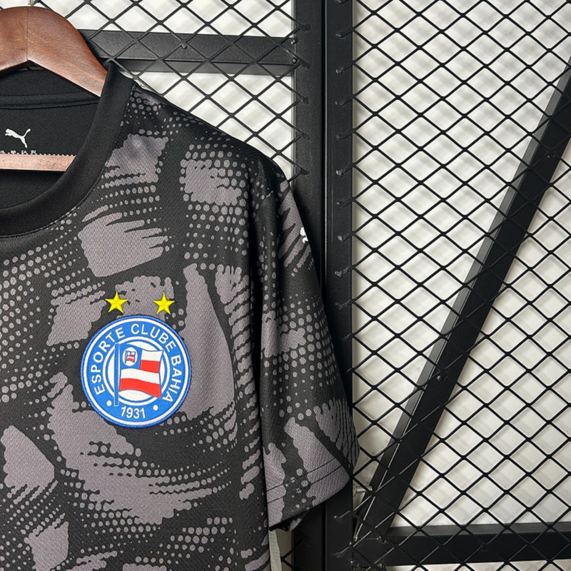 2025/26 Bahia goalkeeper black jersey Fan Version